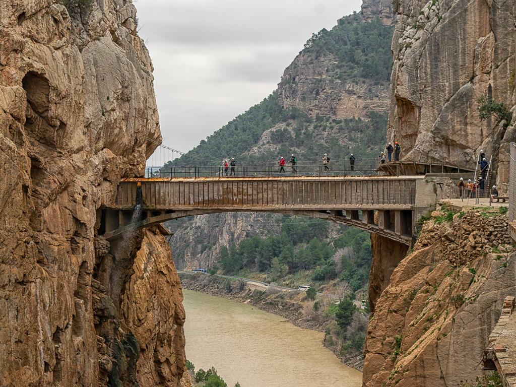 Bridge on the El Camino del Rey